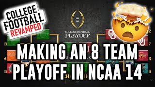 How to Use the CFB Revamped Utility Tool  8 Team College Football Revamped Playoff [upl. by Nevek]