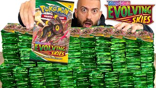 I Pull It You Keep It For FREE MASSIVE Evolving Skies Pokemon Cards Opening [upl. by Nellek]