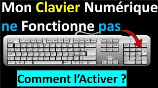 COMMENT ACTIVER LE CLAVIER NUMERIQUE WINDOWS 10 [upl. by Kennie]