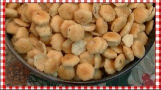 Easy Ranch Snack Crackers Recipe  Noreens Kitchen [upl. by Rozalin]