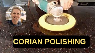 HowTo Solid Surface Countertop Finishing and Polishing  Part 2 [upl. by Eerak]