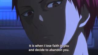 Kuroko No Basket Akashi enters Zone  Eng sub [upl. by Lacee]