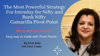 The Most Powerful Strategy For Intraday for Nifty and Bank Nifty  Camarilla Pivot Point [upl. by Aseretairam]