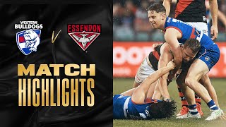 Western Bulldogs v Essendon Highlights  Elimination Final 2021  AFL [upl. by Englebert989]