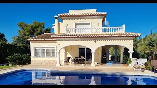 Villa in Javea Ambolo for sale in Alicante 4 bedrooms 3 baths Spanish Casa Properties [upl. by Idona]