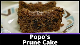 Prune Cake  Old Time Favorite  MOIST and DELICIOUS Recipe [upl. by Jordon44]