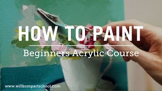 Beginners Acrylic Painting Course [upl. by Riess]