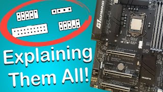 Motherboard Connections Explained [upl. by Gut]