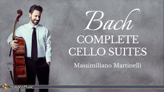 Bach  Complete Cello Suites Massimiliano Martinelli [upl. by Roxie609]