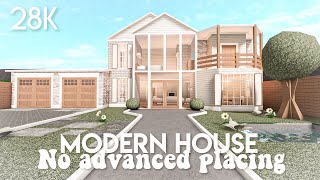 28k No advanced placing modern house  Bloxburg build [upl. by Veal150]