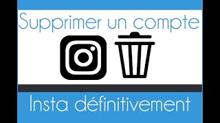 Comment supprimer un compte principal ou secondaire sur Instagram [upl. by Rubma]