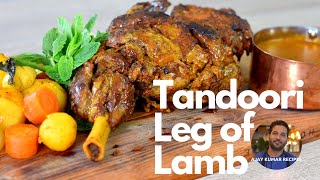 Tandoori Leg of lamb  Raan recipe [upl. by Ayn578]