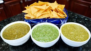 How to make The BEST Salsa Verde Recipe  Boiled Fresh or Roasted Salsa [upl. by Tonya617]