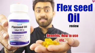 Flaxseed Oil review  Benefits How to use vs fish oil  QualityMantra [upl. by Payson178]