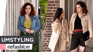 UMSTYLING Der VorherNachherLook mit Paula in Hamburg  refashion  OTTO [upl. by Adnorat712]