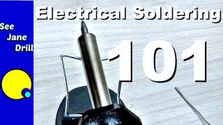 How to Solder Electrical Wire [upl. by Adnoyek]