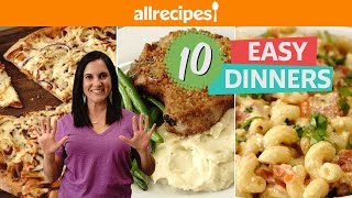 Ten Ingredient Dinners To Make At Home To Feed the Family  Allrecipes [upl. by Enohpesrep]