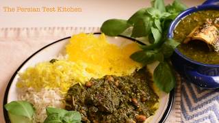 FAST Instant Pot Persian Beef Ghormeh Sabzi  Persian food  Pressure Cooker [upl. by Bosch]