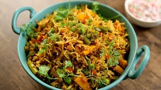 Masoor Pulao Recipe  ThanksGivingDinner  Simple amp Easy Veg Pulao Recipe  Varun Inamdar [upl. by Nossaj]