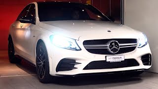 2021 Mercedes AMG C43  C Class Full Review Sound Interior Exterior [upl. by Icram]