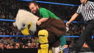 SmackDown Hornswoggle vs The Soaring Eagle [upl. by Kendal177]