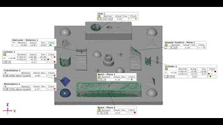 Tolerance Evaluations Tutorial  GOM Inspect [upl. by Cohl]