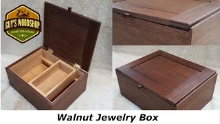 Walnut Jewelry Box [upl. by Sanson668]