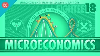 Marginal Analysis Roller Coasters Elasticity and Van Gogh Crash Course Economics 18 [upl. by Eimaraj]