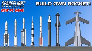 Spaceflight Simulator Pc Version  Build Launch amp Explore [upl. by Atinele]