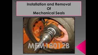 Centrifugal Pump Mechanical Seal Installation With Review Questions Video [upl. by Yesnek169]