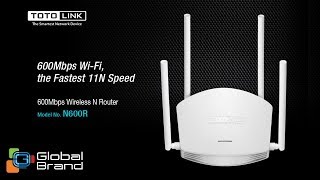 Totolink N600R 600Mbps Wireless N Router  How To Setup and Configure Router  Global Brand Pvt Ltd [upl. by Laersi]