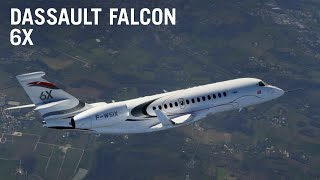 Dassault’s Falcon 6X Flies For the First Time – AIN [upl. by Neened371]