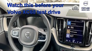 2021 Volvo XC60 T6 Inscription  Startup features [upl. by Brodie]