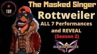 The Masked Singer Rottweiler ALL 7 Performances and REVEAL Season 2 [upl. by Grizelda]