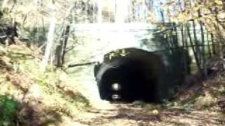 Abandoned Railroad Tunnel Pennsylvania RR Carrs Tunnel Greensburg PA [upl. by Barden]