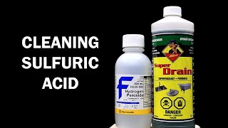 Purifying Sulfuric Acid Drain Cleaner [upl. by Macdougall73]