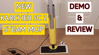 Karcher SC 2 Upright EasyFix Steam Mop Review amp Demonstration [upl. by Aerised]