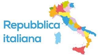 La Repubblica Italiana Nascita organizzazione e composizione dello stato italiano [upl. by Malchy]