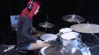 Whiplash and Caravan  HD Drum Cover By Devikah [upl. by Eseerehc]