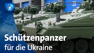 Deutschland liefert Schützenpanzer an die Ukraine [upl. by Asim167]