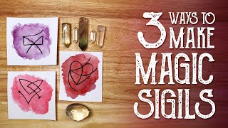 3 Ways to Make Magic Sigils and How to Use Them  Magical Crafting  Witchcraft  Modern Witch [upl. by Pennington]