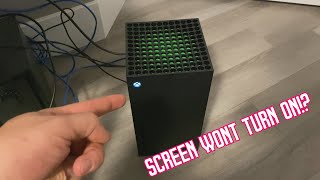 XBOX series x wont turn on How to change your Xbox Series x into low resolution mode quick amp easy [upl. by Nafets379]