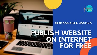 Publish website on internet for free  How to upload website for free With free domain amp hosting [upl. by Admama]