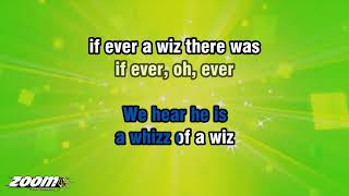 The Wizard Of Oz  Were Off To See The Wizard  Karaoke Version from Zoom Karaoke [upl. by Rairb]