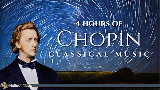 4 Hours Chopin for Studying Concentration amp Relaxation [upl. by Nodyarb]