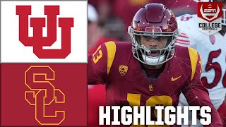 Utah Utes vs USC Trojans  Full Game Highlights [upl. by Chura]