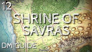 Dragon Of Icespire Peak DM Guide  Shrine of Savras Quest [upl. by Bierman648]