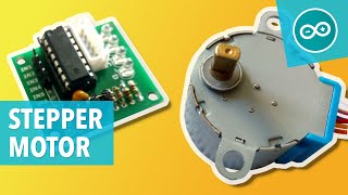 28BYJ48 STEPPER MOTOR WITH ULN2003 DRIVER  Arduino tutorial 14 [upl. by Ymmas242]