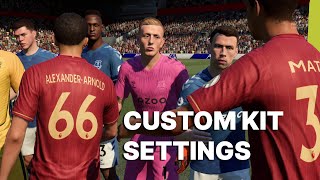 HOW TO Edit Number Colors amp Collars in FIFA 21 [upl. by Rosinski]