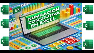 NUMERACIÓN CONSECUTIVA AUTOMÁTICA EN EXCEL SOLO SI ESCRIBES INFORMACIÓN [upl. by Flann]